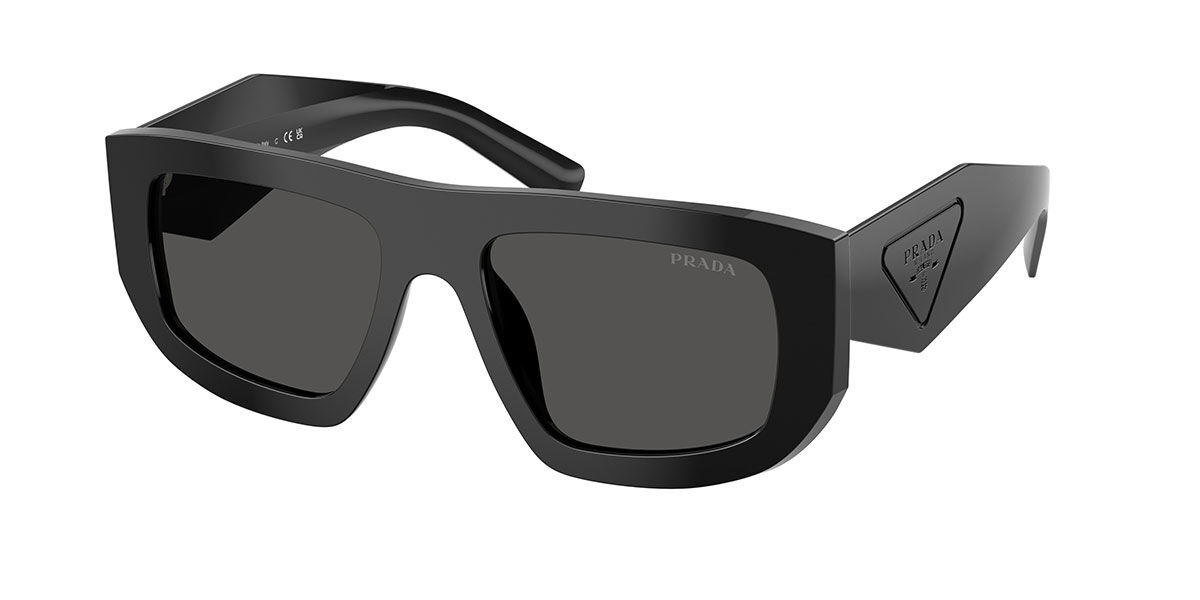 Prada PR D04SU 16K08Z Women's Sunglasses Black Size 53