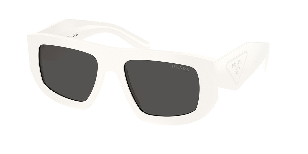 Prada PR D04SU 17K08Z Women's Sunglasses White Size 53