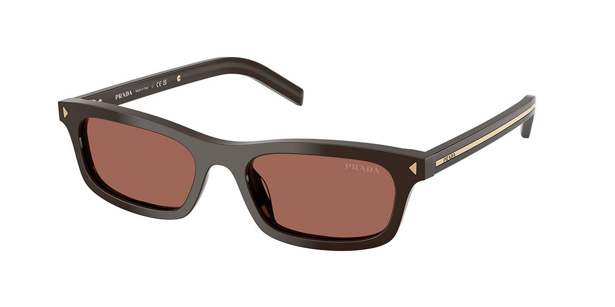 Prada PR D05S 27I20W Women's Sunglasses Brown Size 52