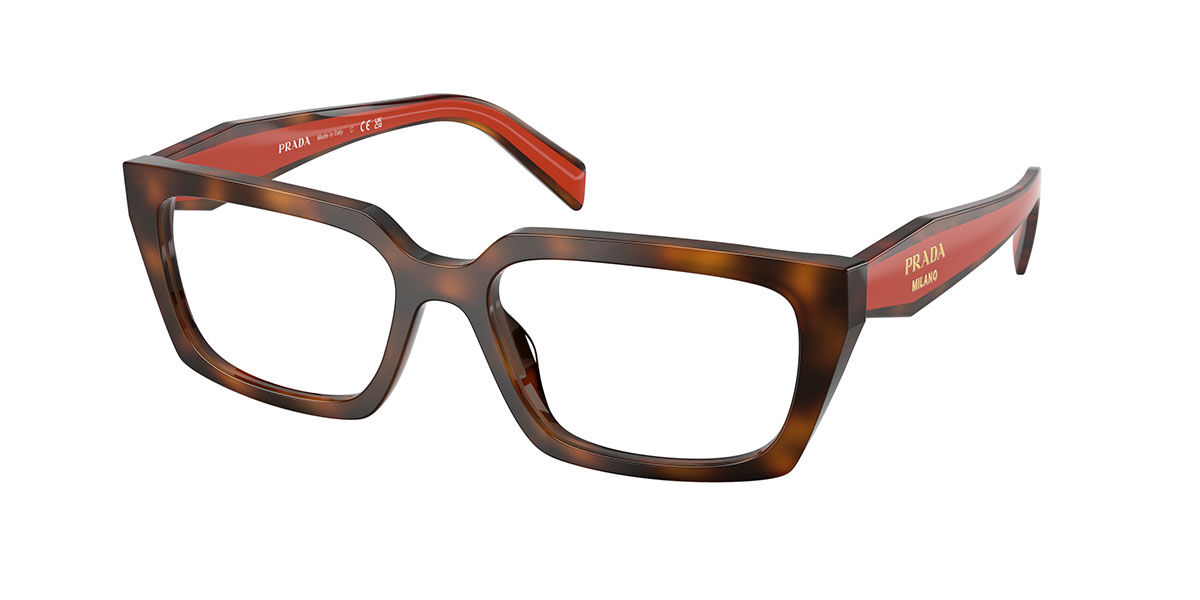 Prada PR D05V 01K1O1 Women's Eyeglasses Tortoiseshell Size 53 (Frame Only) - Blue Light Block Available