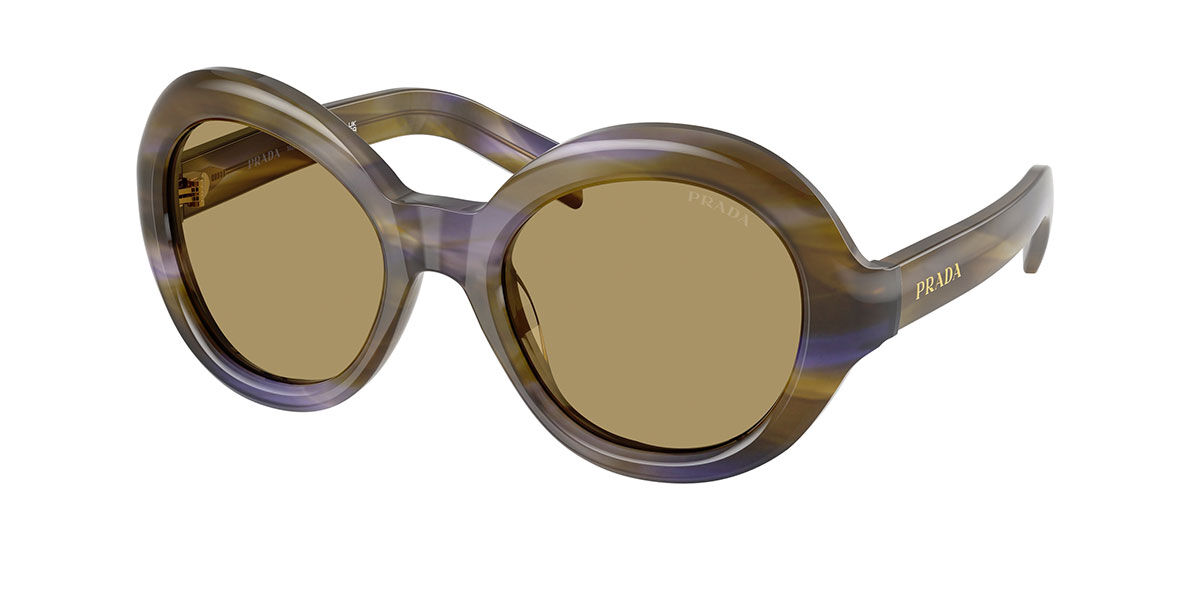 Prada PR D08SU 23G70G Women's Sunglasses Green Size 53