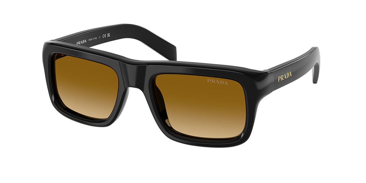 Prada PR D11S 16K10X Men's Sunglasses Black Size 54