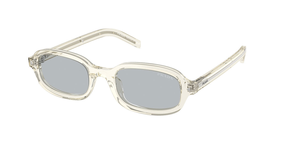 Prada PR D06S 12X40W Women's Sunglasses Yellow Size 50
