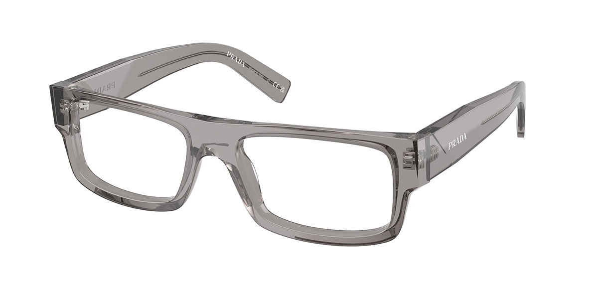 Prada PR D06V 16Z1O1 Men's Eyeglasses Clear Size 53 (Frame Only) - Blue Light Block Available