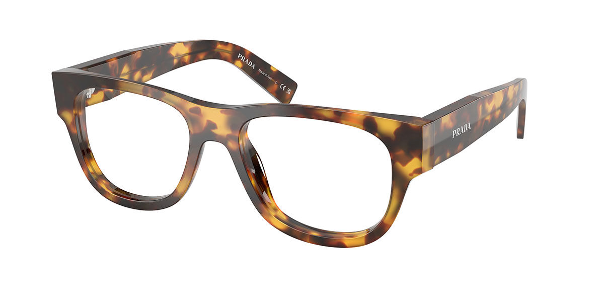 Prada PR D08VU 14L1O1 Men's Eyeglasses Tortoiseshell Size 51 (Frame Only) - Blue Light Block Available