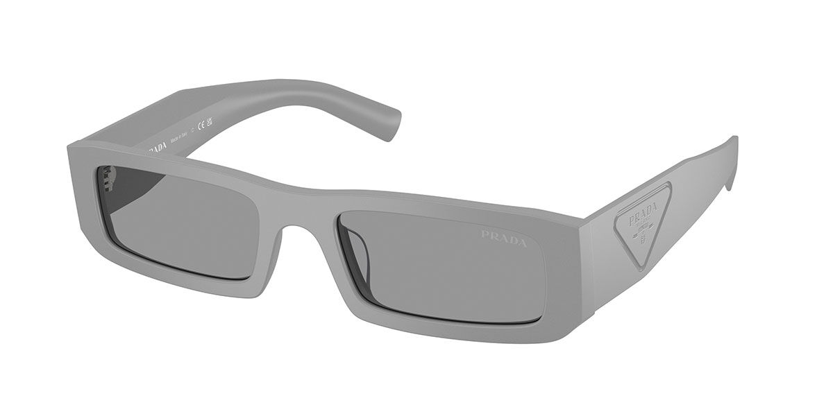 Prada PR D09SD Asian Fit 06K50Q Men's Sunglasses Grey Size 54