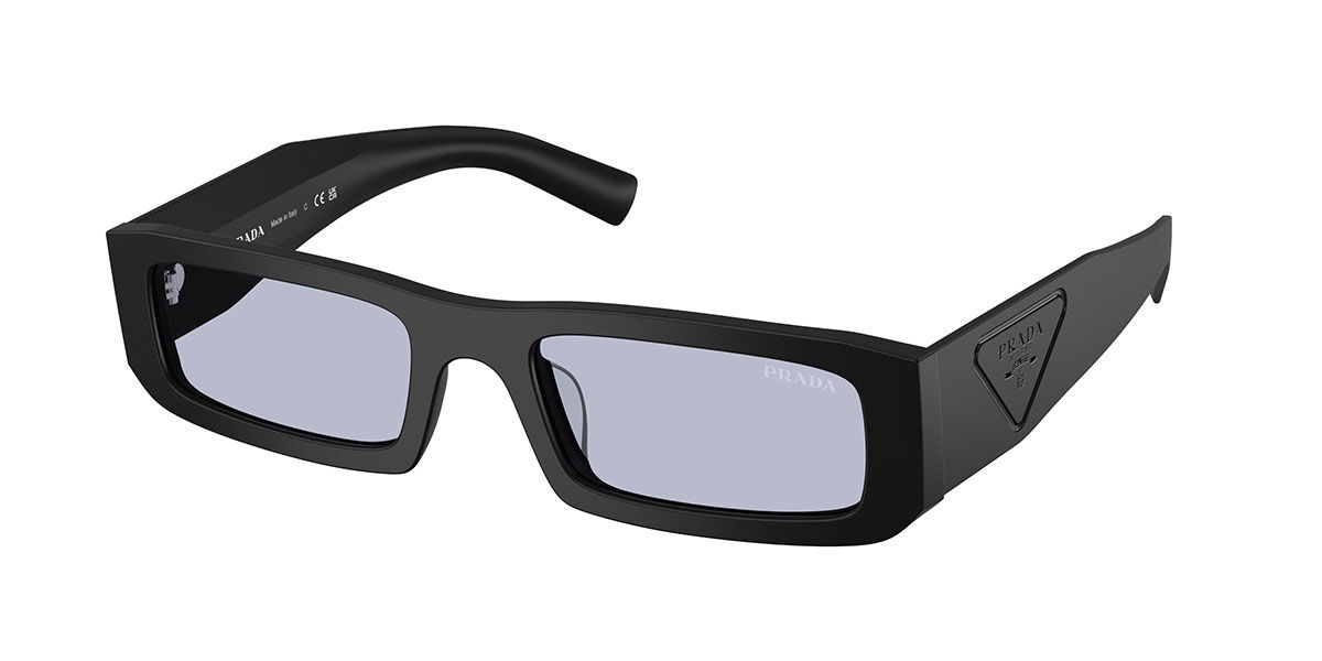 Prada PR D09SD Asian Fit 1BO30X Men's Sunglasses Black Size 54
