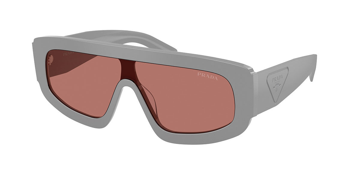 Prada PR D10S 29J80W Men's Sunglasses Grey Size 124