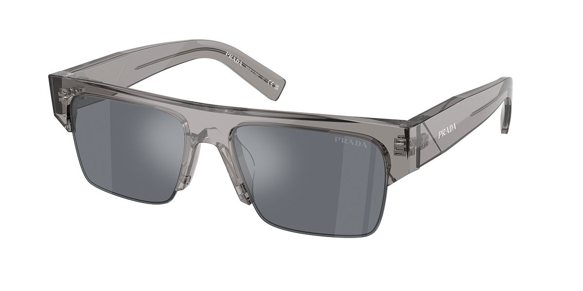 Prada PR D12SU 16Z30Z, Grey frame, Slate/Anti-glare Grey lenses