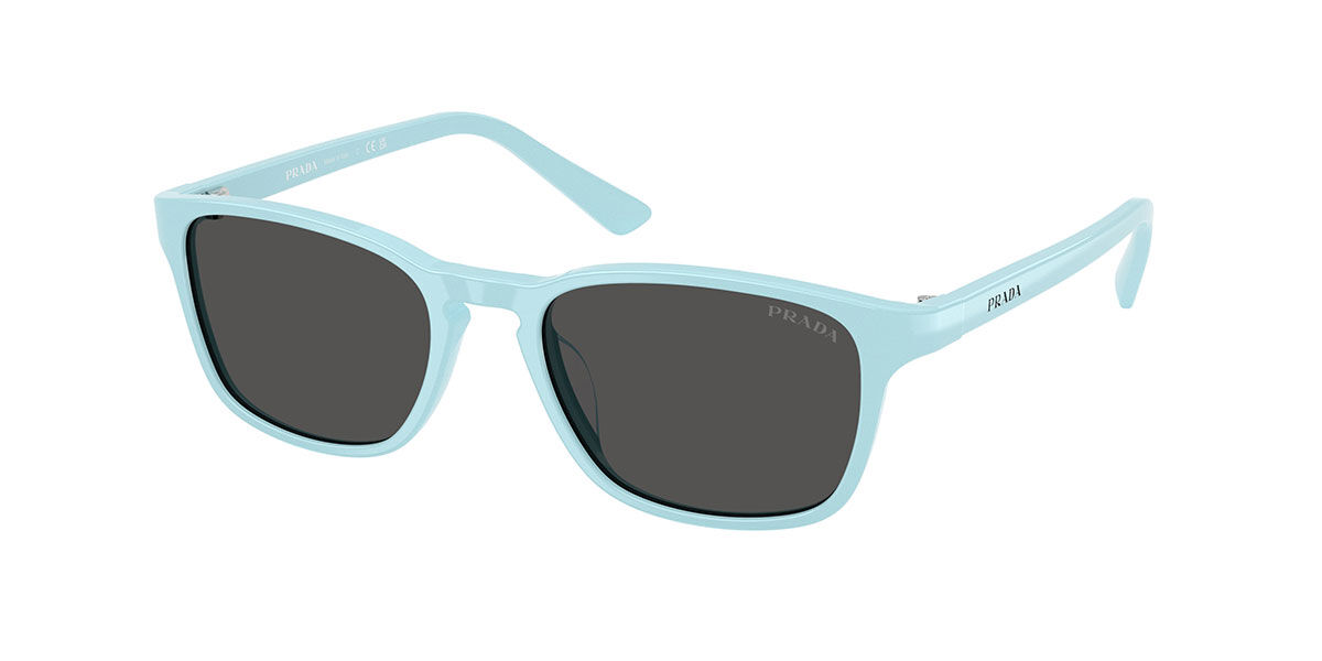 Prada PR D13SU 25I08Z, Blue frame, Dark Grey lenses