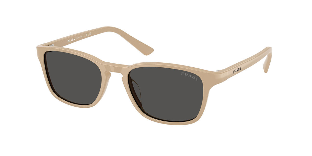 Prada PR D13SU 26I08Z, Brown frame, Dark Grey lenses