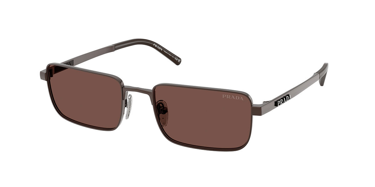 Prada PR D54S 22J80T, Brown frame, Chocolate Brown lenses