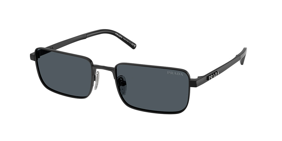 Prada PR D54S 7AB70B, Black frame, Dark Grey lenses