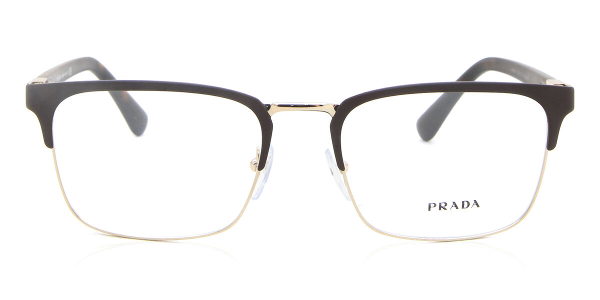Prada PR 54TV 01U1O1, Brown frame