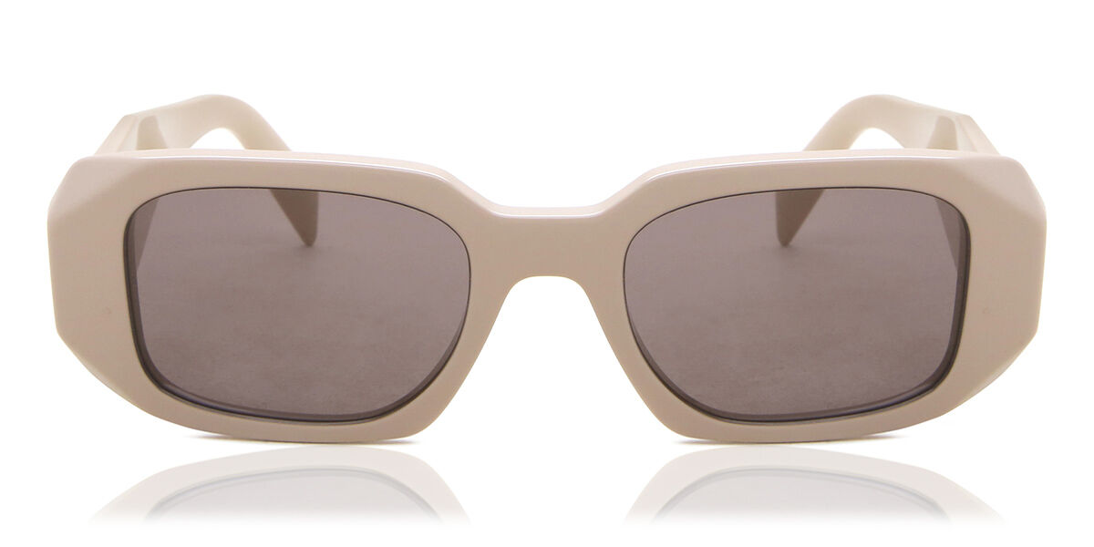 Prada PR 17WS Symbole VYJ6X1, Pink frame, Brown lenses