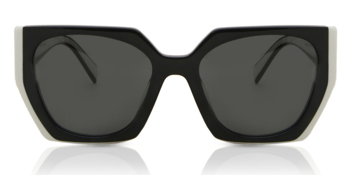 Prada PR 15WS 09Q5S0, Black frame, Grey lenses