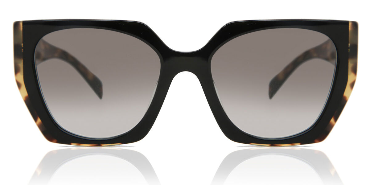 Prada PR 15WS 3890A7, Black frame, Grey lenses