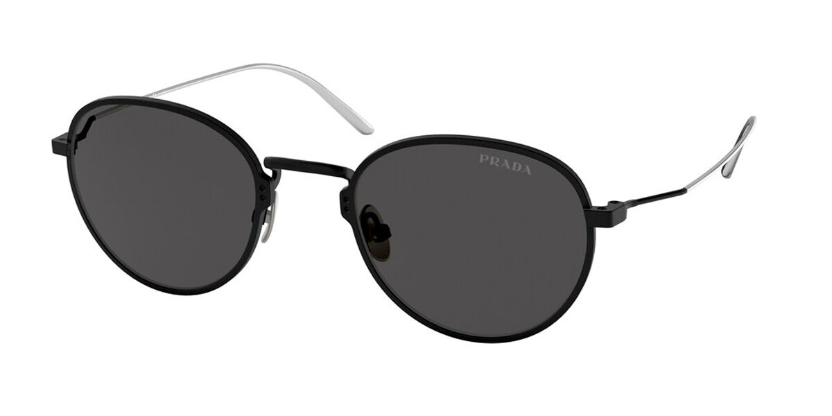 Prada PR 53WS 04Q5S0, Black frame, Grey lenses