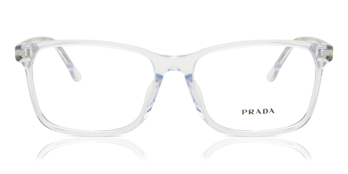 Prada PR 14WVF Asian Fit 2AZ1O1, Clear frame