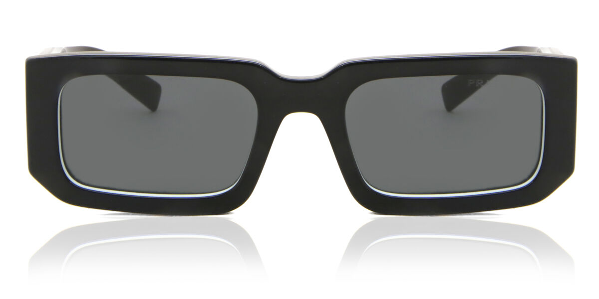 Prada PR 06YS 09Q5S0, Black frame, Grey lenses