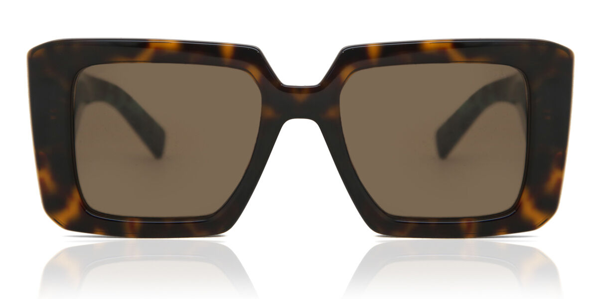 Prada PR 23YS 2AU06B, Tortoiseshell frame, Brown lenses