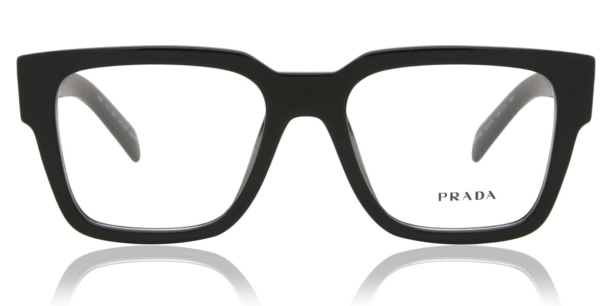 Prada PR 08ZV 1AB1O1, Black frame