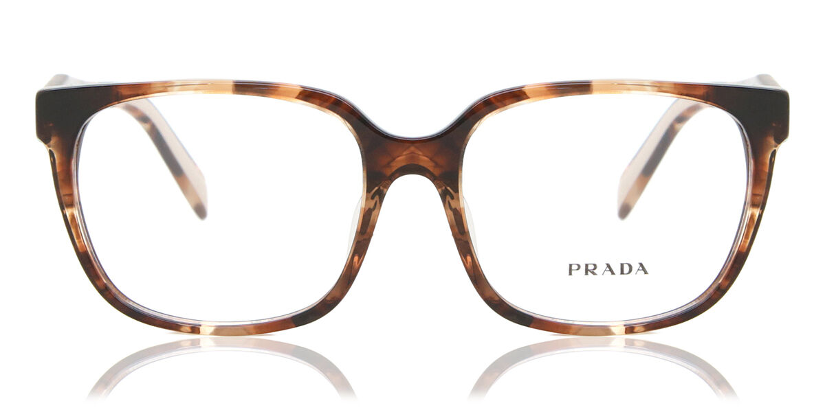 Prada PR 17ZVF Asian Fit 07R1O1, Tortoiseshell frame