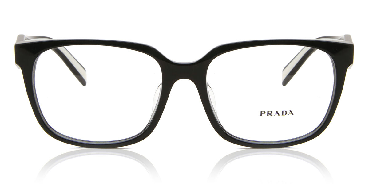 Prada PR 17ZVF Asian Fit 1AB1O1, Black frame