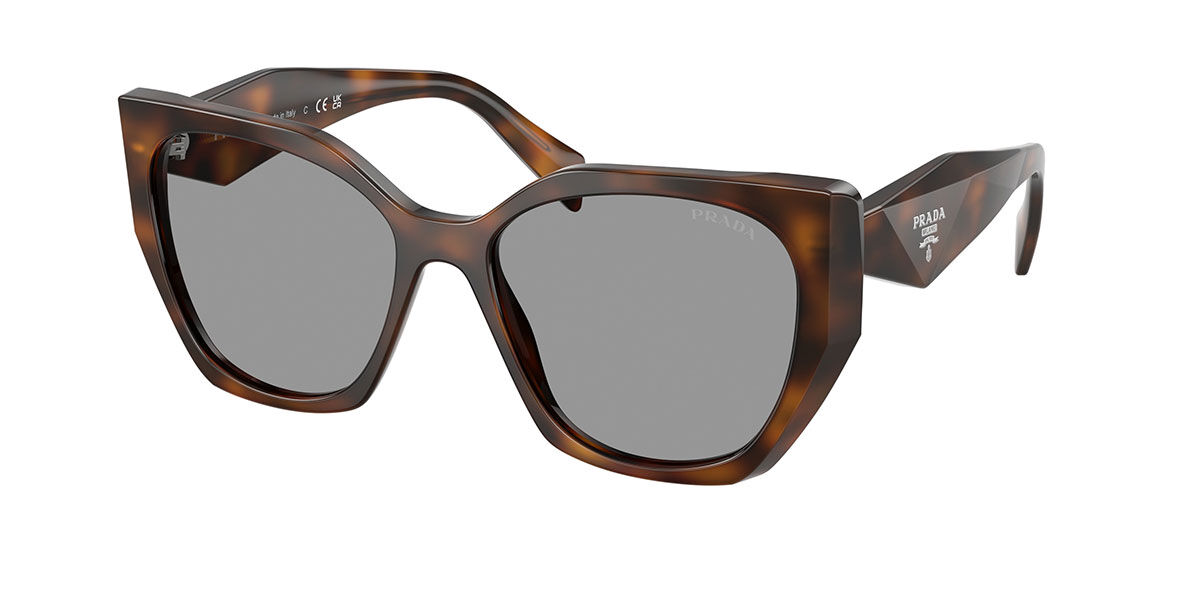 Prada PR 19ZS 20D50Q, Tortoiseshell frame, Grey lenses