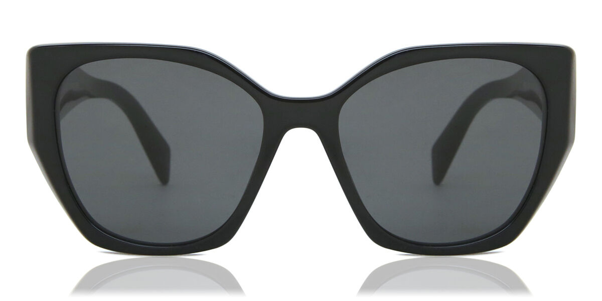Prada PR 19ZS 1AB5S0, Black frame, Grey lenses