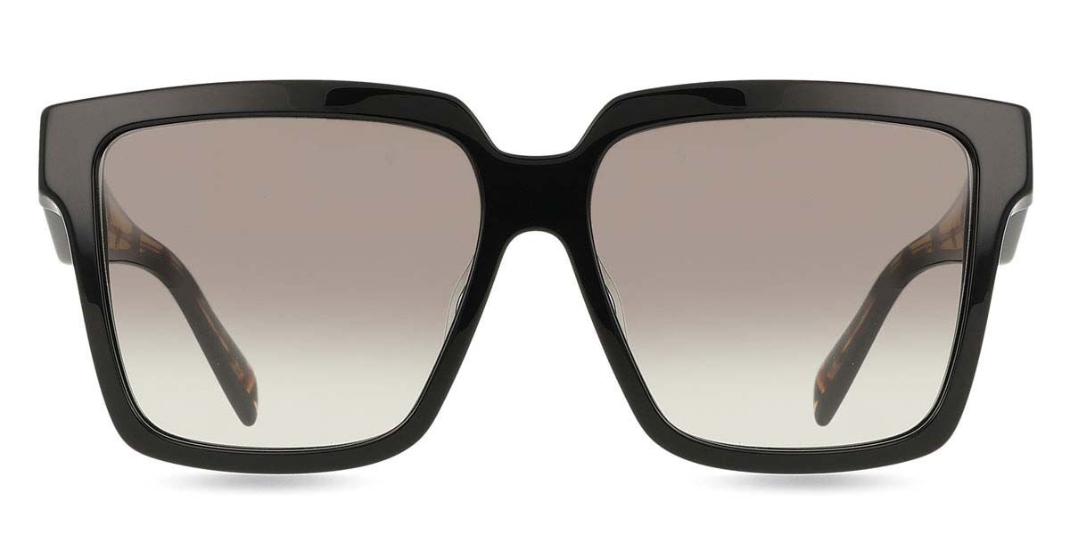 Prada PR 24ZSF Asian Fit 1AB0A7, Black frame, Gradient Grey lenses