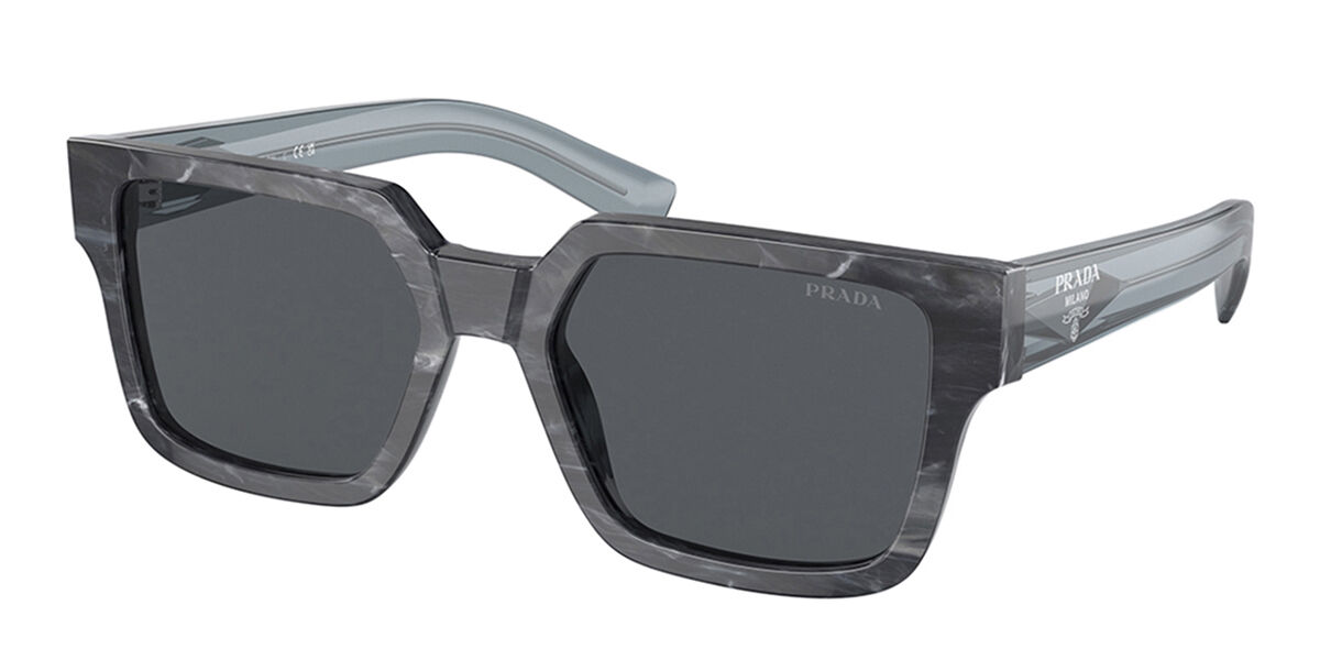 Prada PR 03ZSF Asian Fit 13F07T, Grey frame, Grey lenses