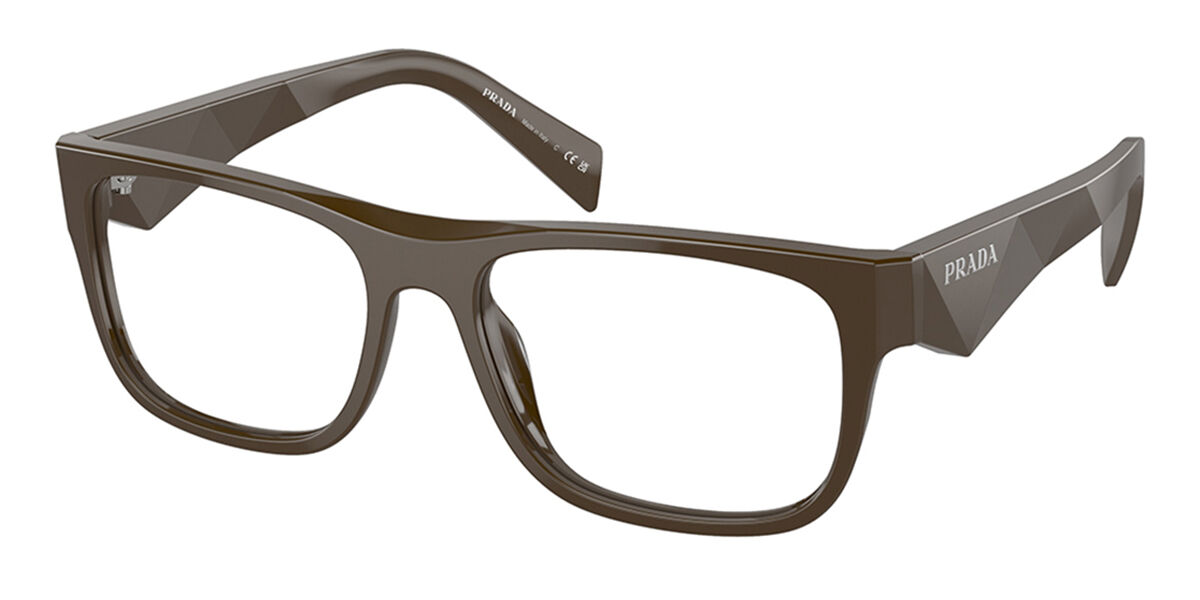 Prada PR 22ZVF Asian Fit 15L1O1, Brown frame