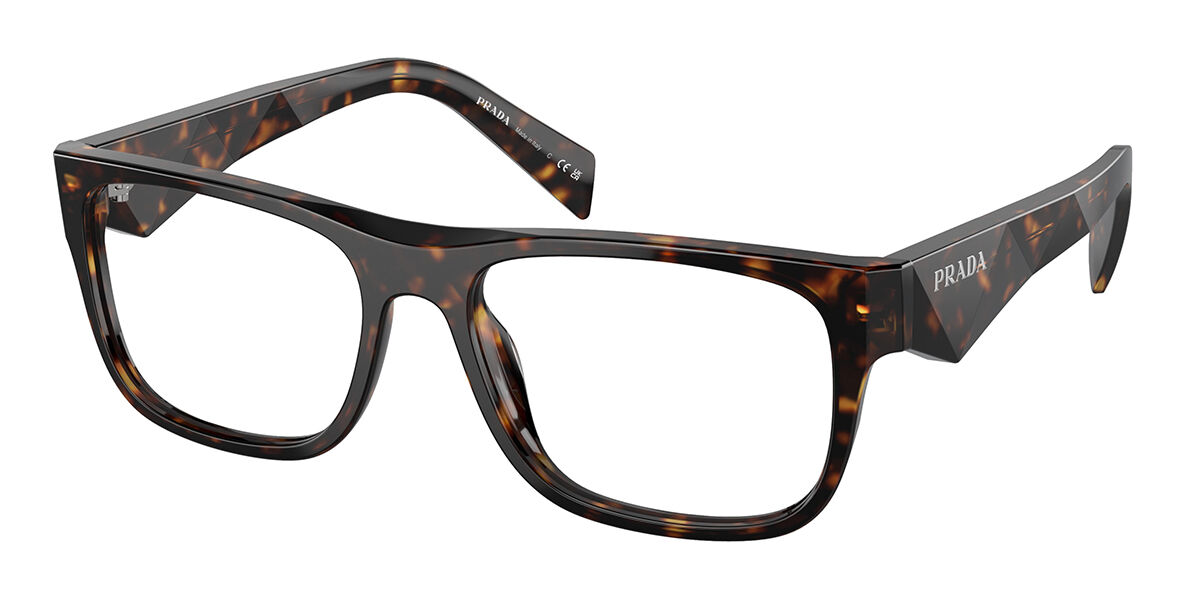 Prada PR 22ZVF Asian Fit 19J1O1, Tortoiseshell frame