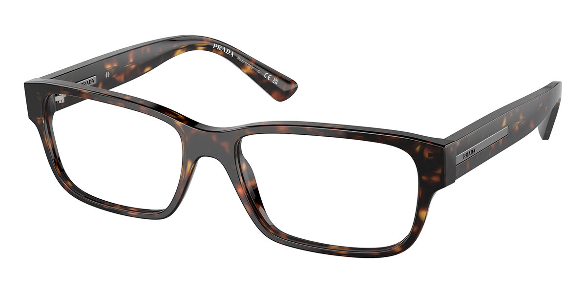 Prada PR 18ZVF Asian Fit 2AU1O1, Tortoiseshell frame