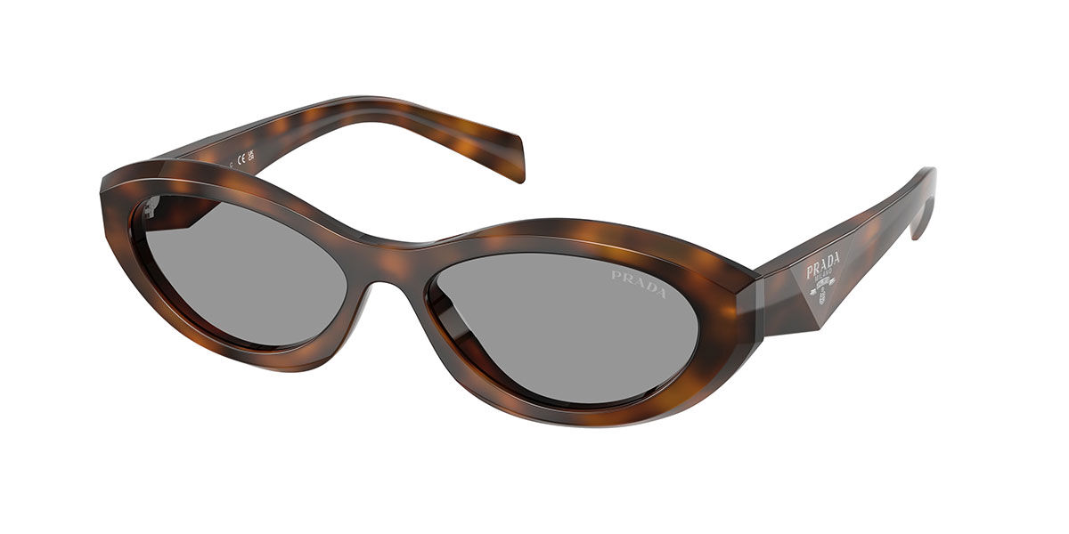 Prada PR 26ZS 20D50Q, Tortoiseshell frame, Grey lenses