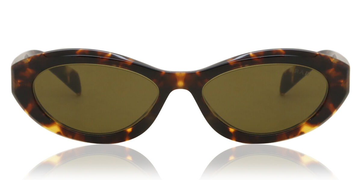 Prada PR 26ZS 14L09Z, Tortoiseshell frame, Dark Brown lenses