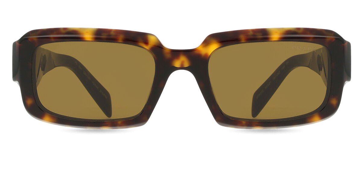 Prada PR 27ZS 19J09Z, Tortoiseshell frame, Brown lenses