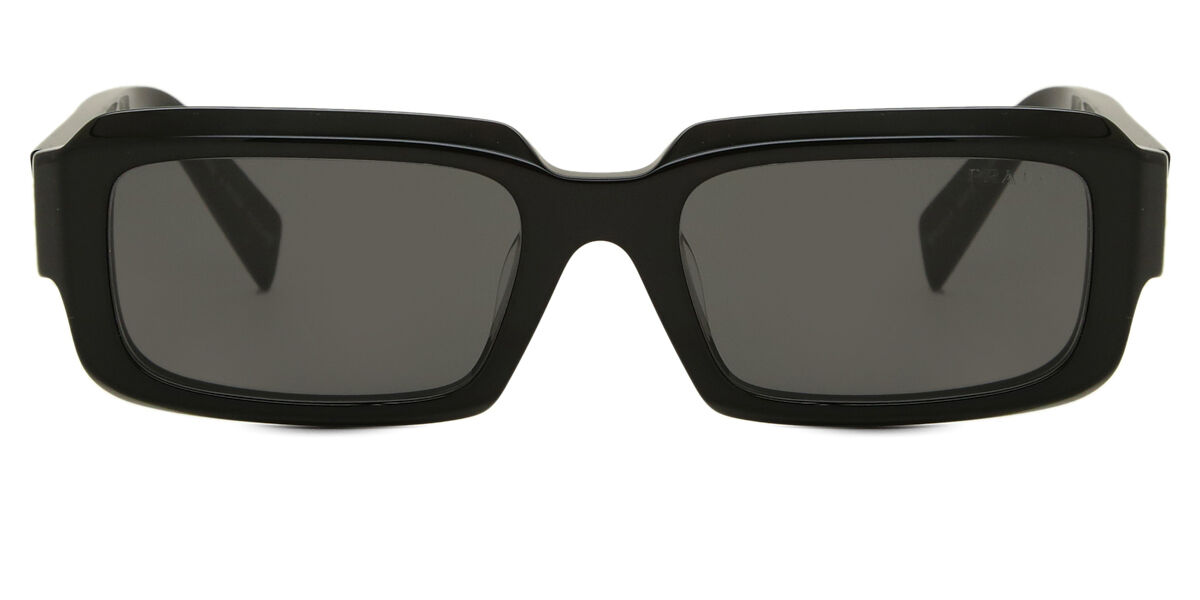 Prada PR 27ZSF Asian Fit 16K08Z, Black frame, Grey lenses