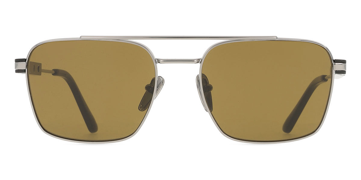Prada PR 67ZS 5AV01T, Gunmetal frame, Brown lenses