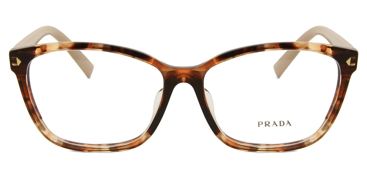 Prada PR 15ZVF Asian Fit 07R1O1, Tortoiseshell frame