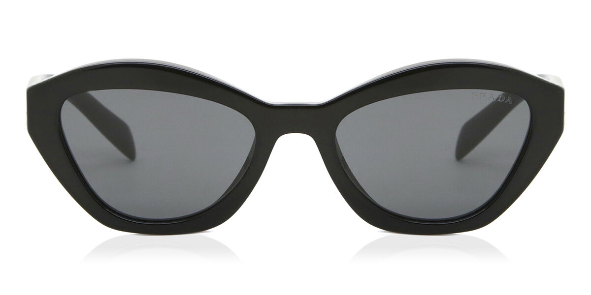 Prada PR A02S 16K08Z, Black frame, Dark Grey lenses
