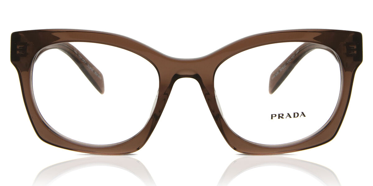 Prada PR A05V 17O1O1, Brown frame