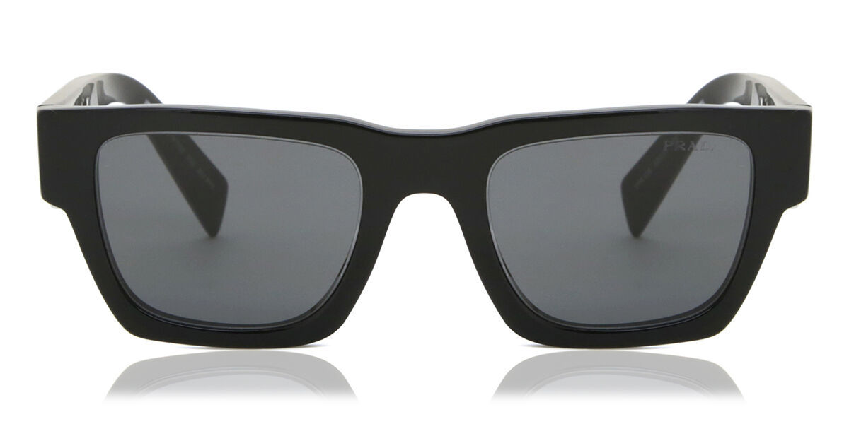 Prada PR A06S 16K08Z, Black frame, Dark Grey lenses