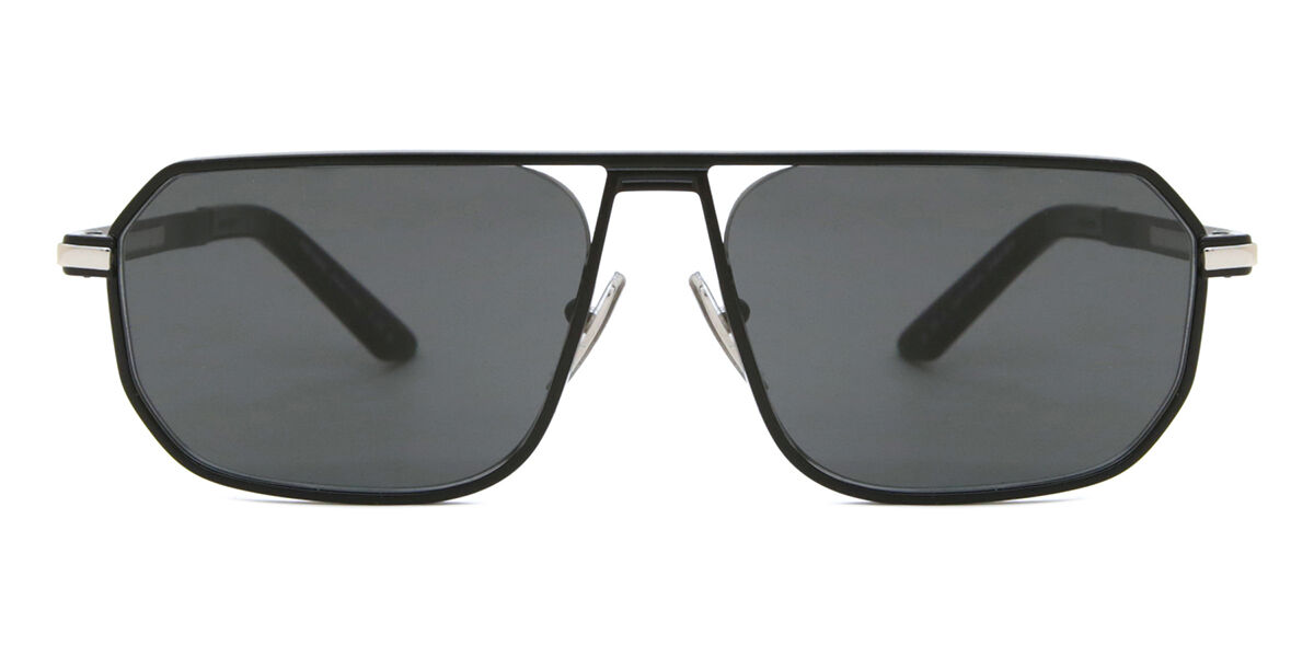 Prada PR A53S 1BO5S0, Black frame, Dark Grey lenses