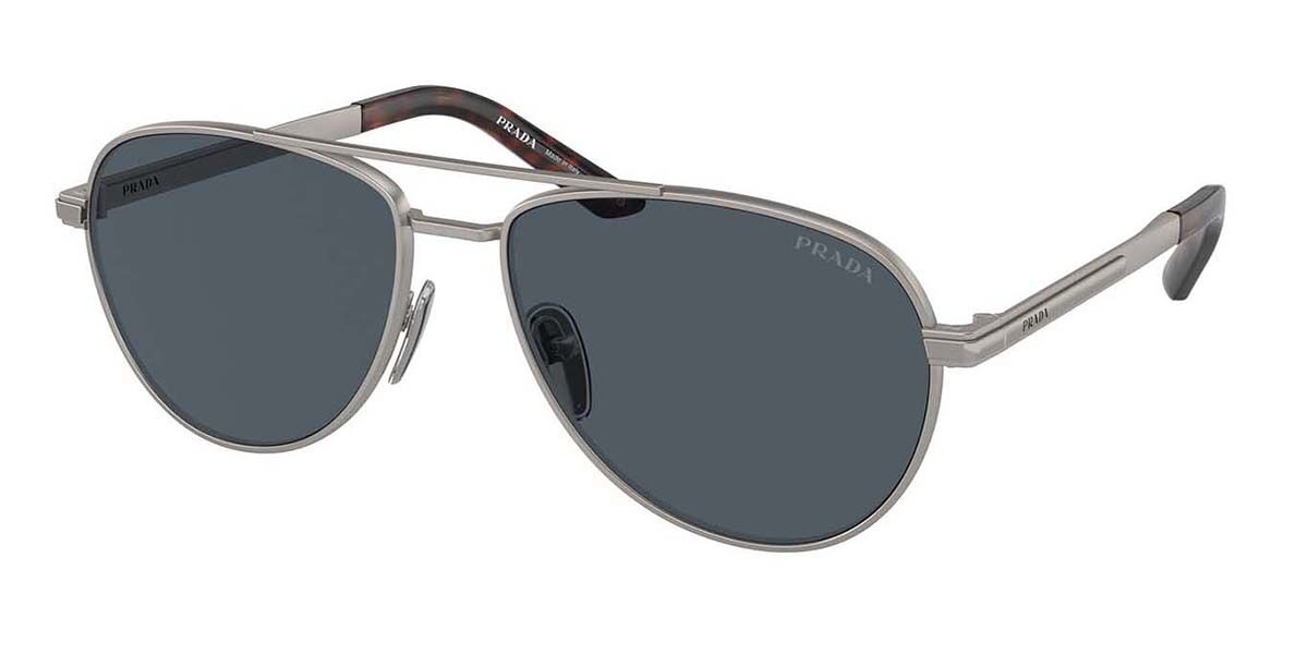 Prada PR A54S 7CQ09T, Gunmetal frame, Dark Grey lenses