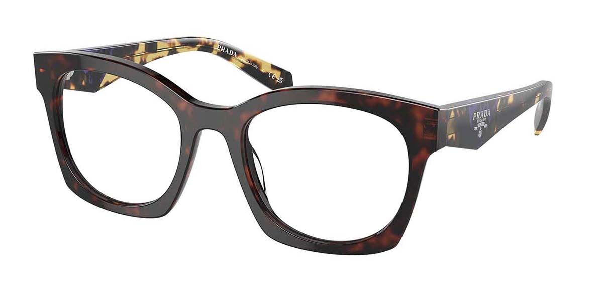 Prada PR A05VF Asian Fit 17N1O1, Tortoiseshell frame