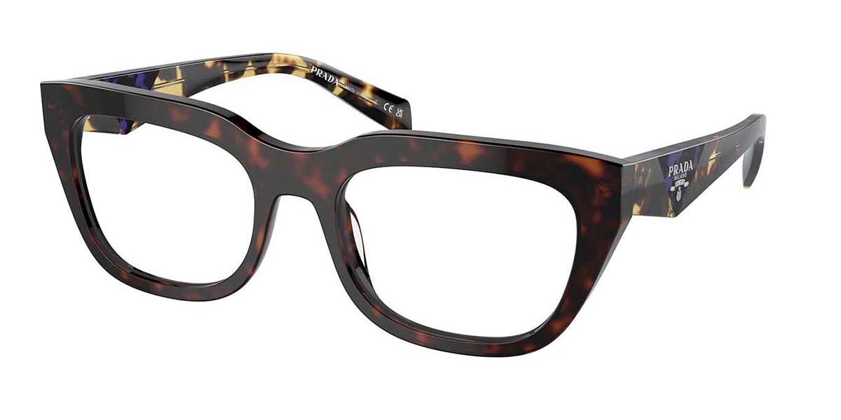 Prada PR A06VF Asian Fit 17N1O1, Tortoiseshell frame