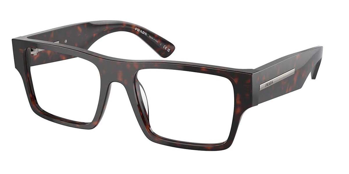 Prada PR A08VF Asian Fit 17N1O1, Tortoiseshell frame