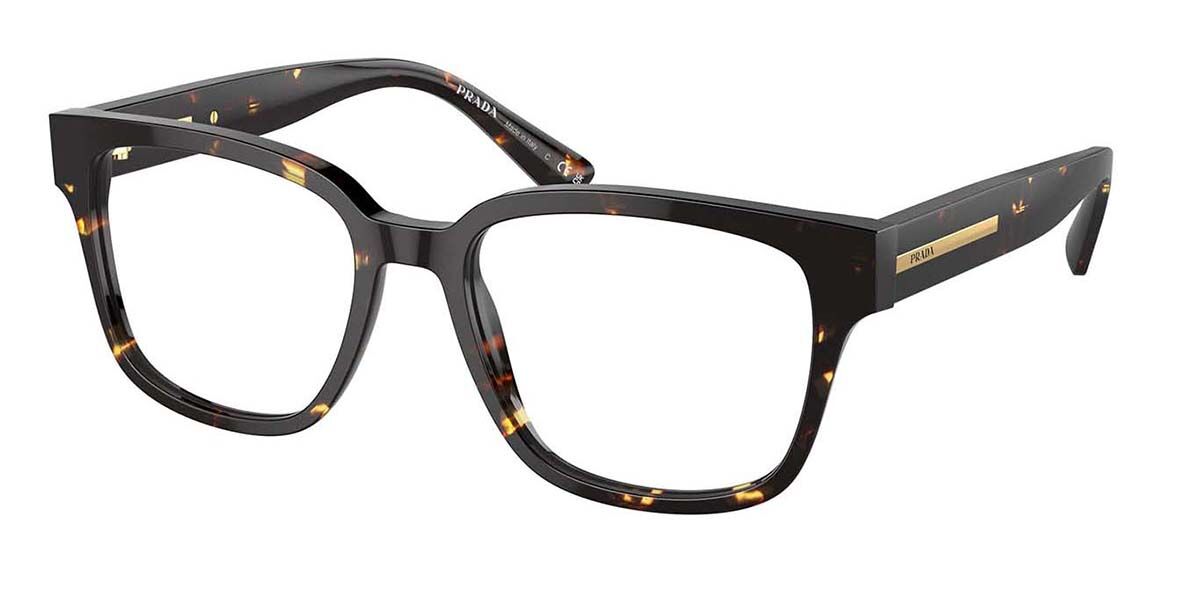 Prada PR A09VF Asian Fit 16O1O1, Tortoiseshell frame